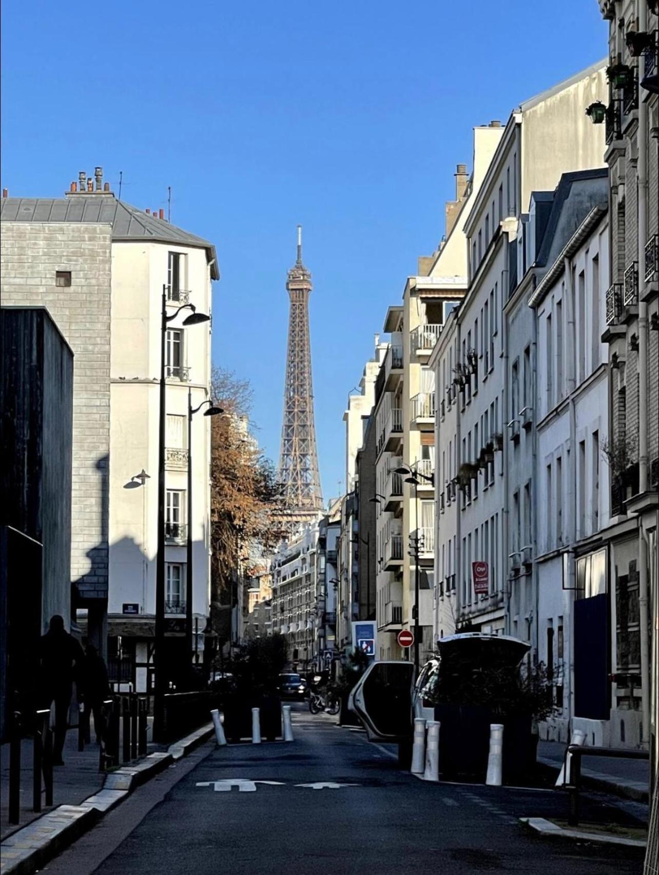Eiffel Tour Cosy Chesterfield Paris Eksteriør billede